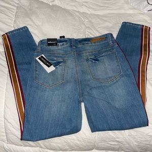 High waist skinny jeans